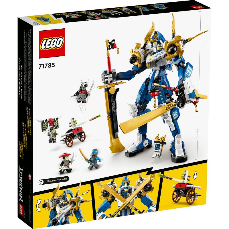 LEGO NINJAGO Jay Titan Mech Action Figure Battle Toy 71785, 5 of 8