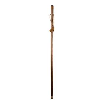 Brazos Free Form Brown Wood Walking Stick 48 Inch Height