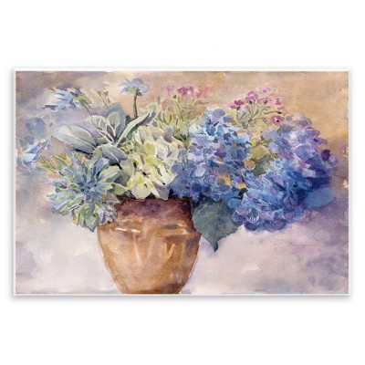 Stupell Industries Purple Hydrangea Painting, 19" x 13"
