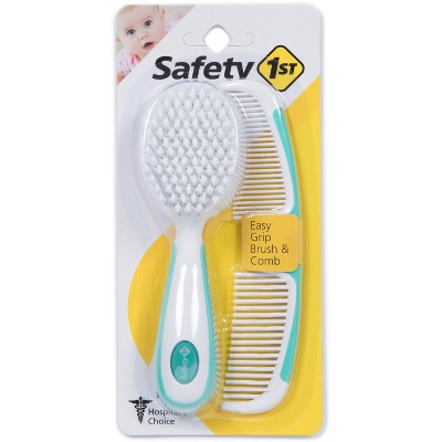 Safety 1st Easy Grip Brush & Comb Set - White