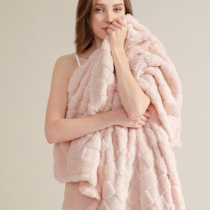 Bedsure | Cute Soft Cozy Checkered Throw Blanket for Couch - 1 of 4
