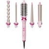 Wavytalk 350S Pro 5-in-1 Curling Wand Set - Pink - 0.5"-1.5" - 2 of 4