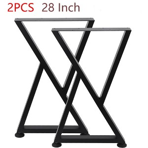 Metal Table Legs DIY Industrial Furniture Legs 880 Lbs Capacity - 1 of 4