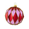 Cody Foster 2.5 Inch Midcentury Diamond Baubles Small Christmas Tree Ornament , Christmas Decor Honeycomb Waffle Mid-Century (1PC) - 3 of 4