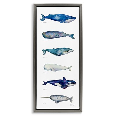 Stupell Industries Maritime Sea Life Chart, 15" x 31"