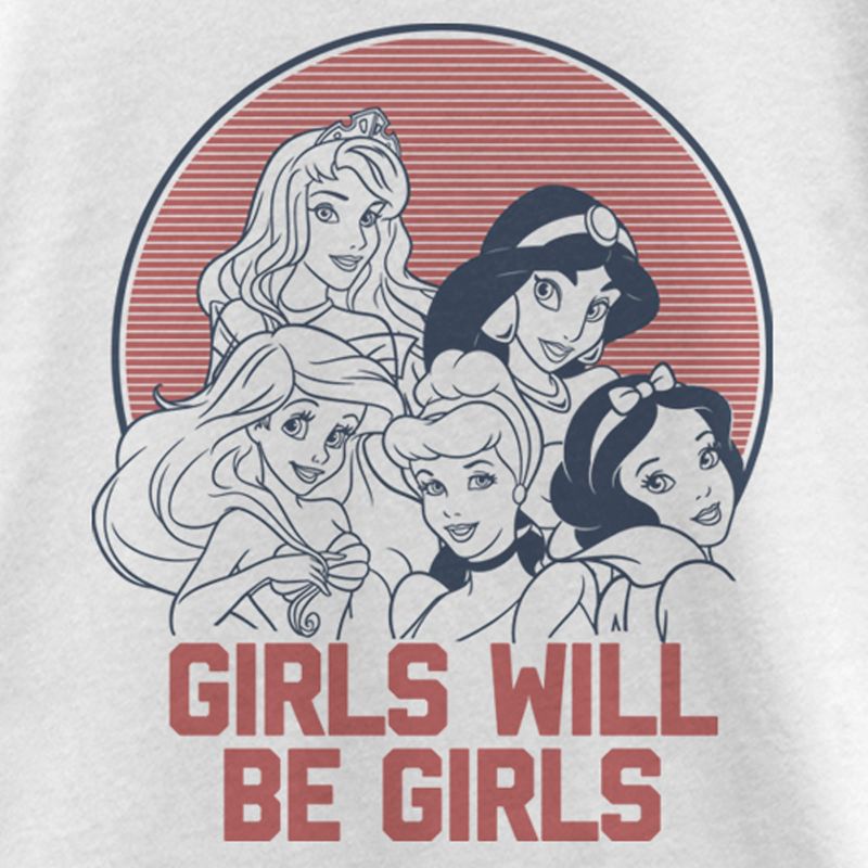 Girl's Disney Girls Will Be Girls T-Shirt, 2 of 5