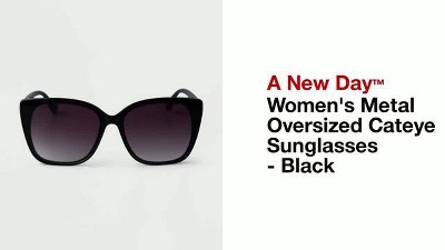 CASE OF 120 - A New Day Black Cat Eye Sunglasses 100% UV NWT Target Women main image 4