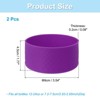 Unique Bargains Silicone Anti-Slip Protective Reusable Water Bottle Boot 2 Pcs - 2 of 4