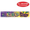 Beistle Mardi Gras Banner, 12" x 5', (1/Pkg) Multicolored - 4 of 4