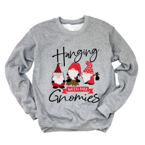 Simply Sage Market Hanging With My Gnomies Sweatshirt - 1 of 4