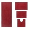Home Weavers Luxury Collection 100% Cotton Tufted Bathroom Rug Set, Non-Slip Latex Bath Rug Set - 2 of 4