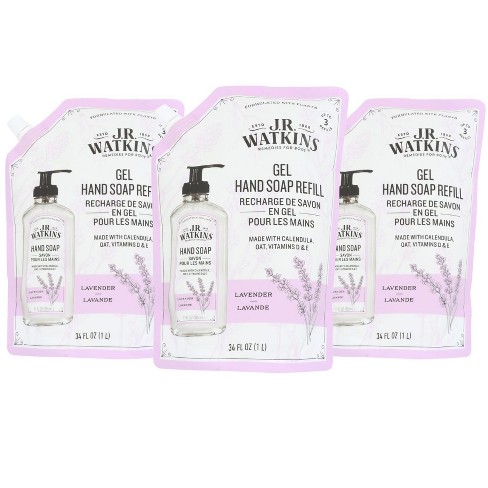 J.R. Watkins Lavender Gel Hand Soap Refill - Case of 3/34 fz - image 1 of 4