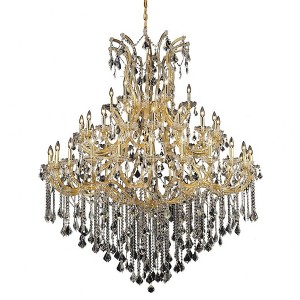 Elegant Lighting Maria Theresa 49 - Light Chandelier in  Gold - 1 of 1