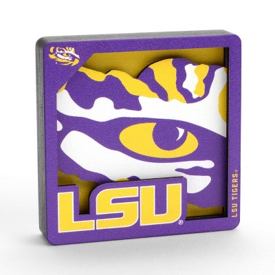 NCAA LSU Tigers 3D Logo Magnet