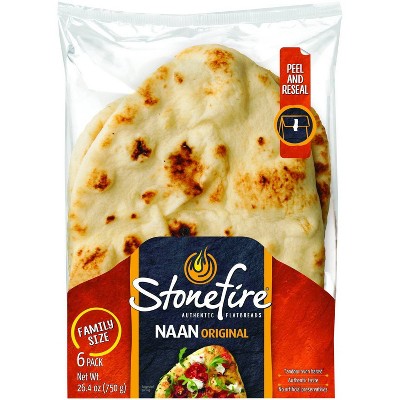 Stonefire Original Naan Family Size - 26.4oz/6ct