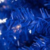 Northlight Pre-Lit Medium Pine Artificial Christmas Tree - 6' - Royal Blue - Clear Lights - 4 of 4