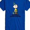 Men's - Peanuts - Charlie Brown Good Grief Another Birthday Short Sleeve Graphic T-Shirt - 2 of 4