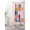 Deny Designs Showmemars 'This Must Be the Place' Shower Curtain - 3 of 3