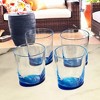 FONTOI Set of 4 DOF 12oz Oval Halo Tritan Glasses Drinking, BPA Free Cocktail Glasses, Drinkware Set, Plastic Water Tumblers - 3 of 4