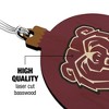 Missouri State University Bears Logo Wood Christmas Tree Holiday Ornament - 3 of 4