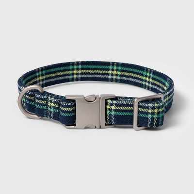 Multi Plaid with Buckle Branding - Blue Green Plaid - Boots & Barkley™