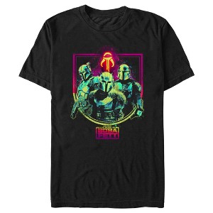Men's Star Wars: The Book of Boba Fett The Armorer Din and Boba T-Shirt - 1 of 4