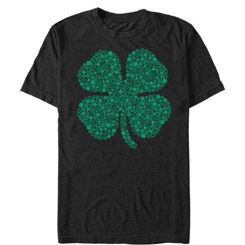 Men's Marvel St. Patrick's Day Hero Icon Clover T-shirt - Black - 3x ...