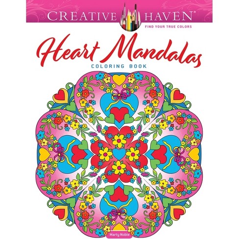 Easy Mandalas: Relaxing Coloring Book for Adults (Large Print