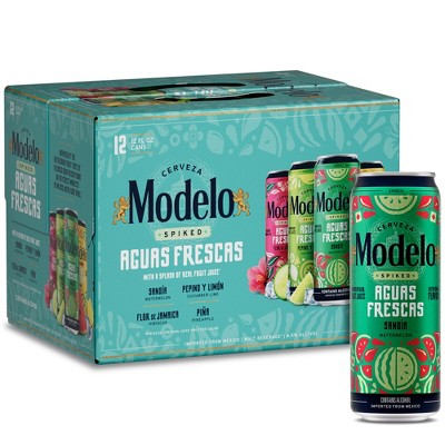 Modelo Aguas Frescas - 12pk/12 Fl Oz Cans : Target