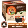 Crazy Cups Decaf Chocolate Peanut Butter Cup Flavored Coffee Pods - 2 of 3