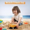 Joyfy 24 Pcs Beach Toys Set, Sand Toys Collapsible Sand Buckets with Mesh Bag Sand Shovels Castle Sets for Kids Toddlers Boys Girls Outdoor Play - 2 of 4