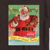Men's - Coca-Cola - Sip Of Good Taste Vintage Coca Cola Santa Short Sleeve Graphic T-Shirt - 2 of 4