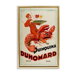 Stupell Industries Vintage Lobster Advertisement, 31" x 21" - 1 of 4