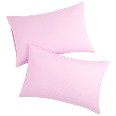 PiccoCasa Soft Breathable Microfiber Envelope Closure Brushed Pillowcases 2 Pcs