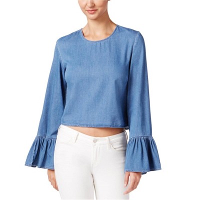 Buffalo David Bitton Womens Thandi Knit Blouse