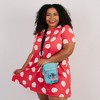 Disney Bag, Crossbody, Lilo and Stitch, Stitch Smiling Face, Blue, Vegan Leather - 4 of 4
