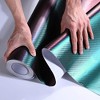 Yescom 5' x 100' 4D Carbon Fiber Vinyl Wrap Rolls for Vehicle Motorcycle Sticker - 2 of 4