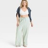 Women's Flannel Wide Leg Pajama Pants - Wild Fable™ - 3 of 3