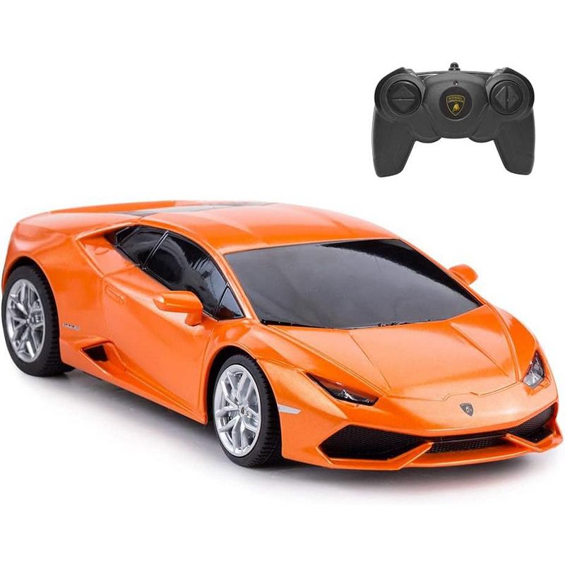 Link Ready! Set! Go! 1:24 RC Lamborghini HURACÁN Toy Car Model Vehicle - Orange, 3 of 6