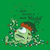 Juniors Monsters Inc And To All Good Night Wazowski T Shirt - 2 of 4