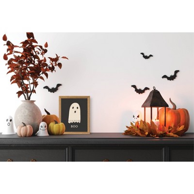 Petal Lane 8"x10" Ghost Boo Rustic Brown
