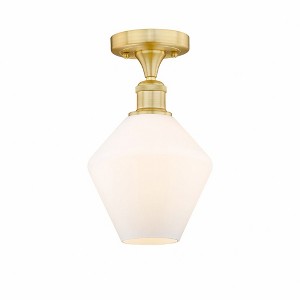 Cindyrella - 1 Light Semi-Flush Mount In Nautiical Style-11.25 Inches Tall and 8 Inches Wide - 1 of 1