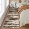 Modern Hallway Rugs 2x6 Non-Slip Abstract Runner Rugs, Non-Shedding Neutral Indoor Carpet, Stain-Resistant Ultra-Thin Floor Carpet Mats for Bedroom - 2 of 4