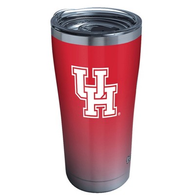 NCAA Houston Cougars 20oz Ombre Stainless Steel Tumbler with Lid