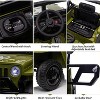 12V Kids Ride On Truck, Electric Car w/Remote Control, 25W Motors, MP3 Player, LED Lights, Double Doors, Safety Belt - 2 of 4