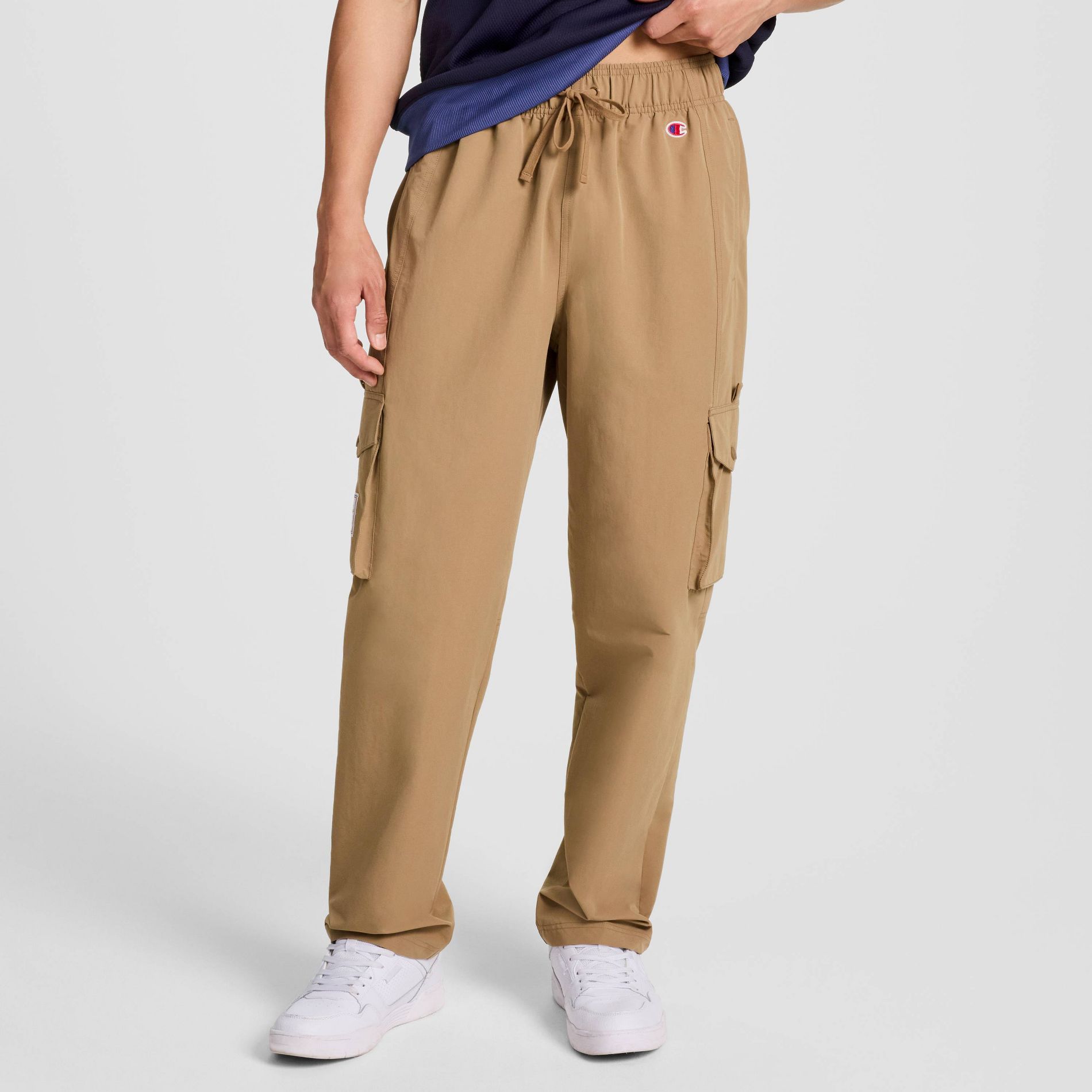 Champion Men's Cargo Pants - Sand Pepper Khaki L