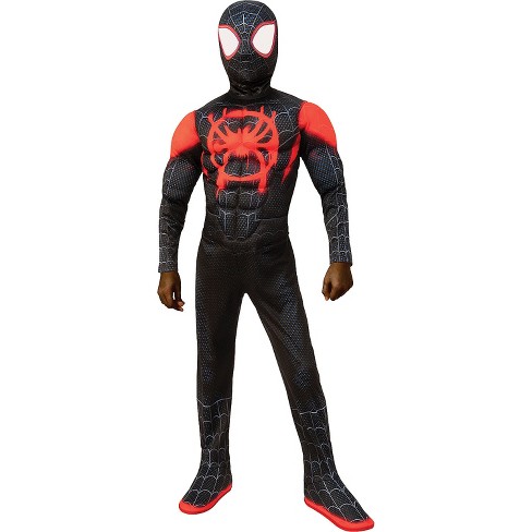 Boys' Spider-man: Miles Morales Hooded Robe - Red : Target