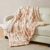 50" x 60" Reversible Faux Fur Throw Blanket - Great Bay Home - 3 of 4