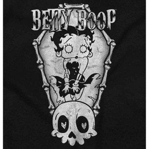 Halloween Betty Boop Undead Zombie Toddler Baby Girl T Shirt Brisco Brands - 1 of 3