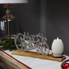 Northlight "Merry Christmas" Metal Sign Votive Candle Holder -15.5" - 2 of 4